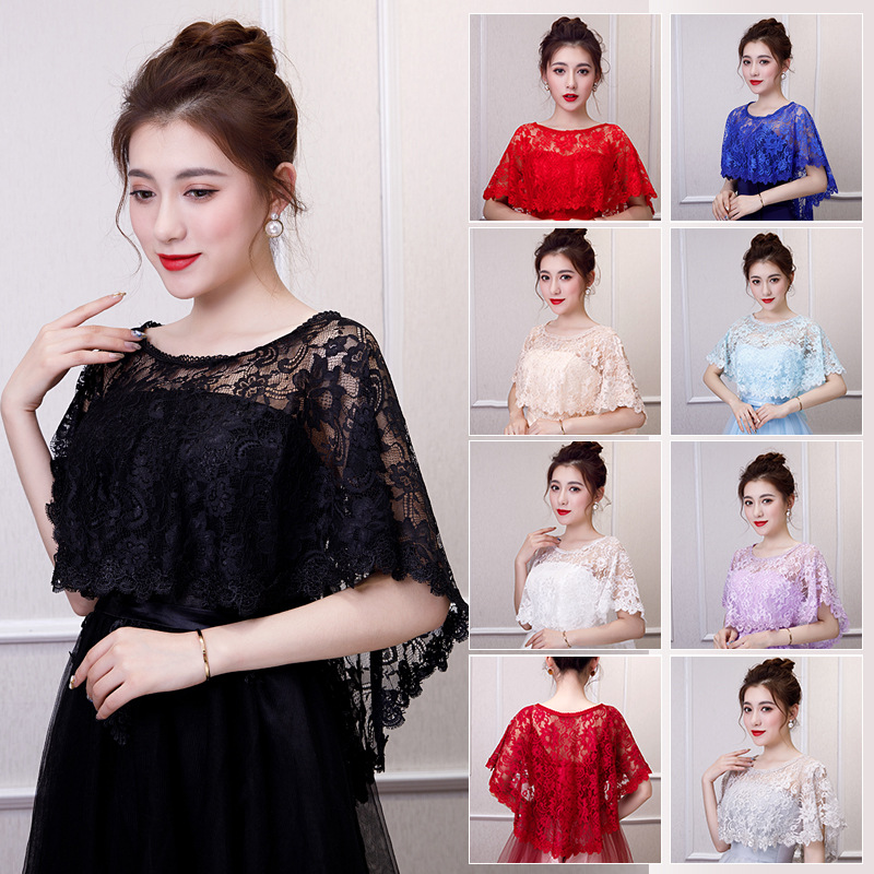 女性の結婚式のラップジャケット,メッシュ,財布,ケープ,結婚 - Stole Wedding Shawl のレビューと価格
