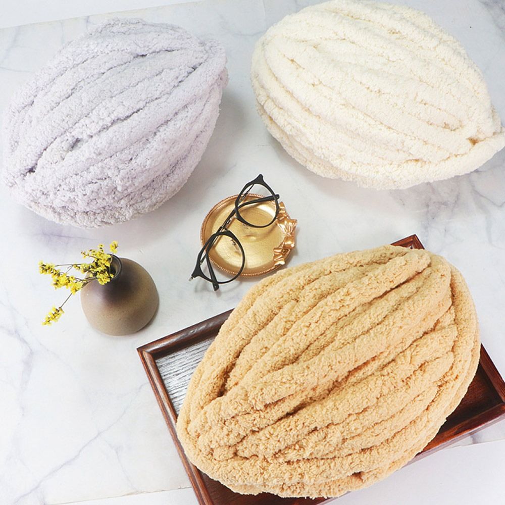 ニットとかぎ針編み用の色とりどりのシェニール、厚くて柔らかい - Woven Scarf Blanket のレビューと価格