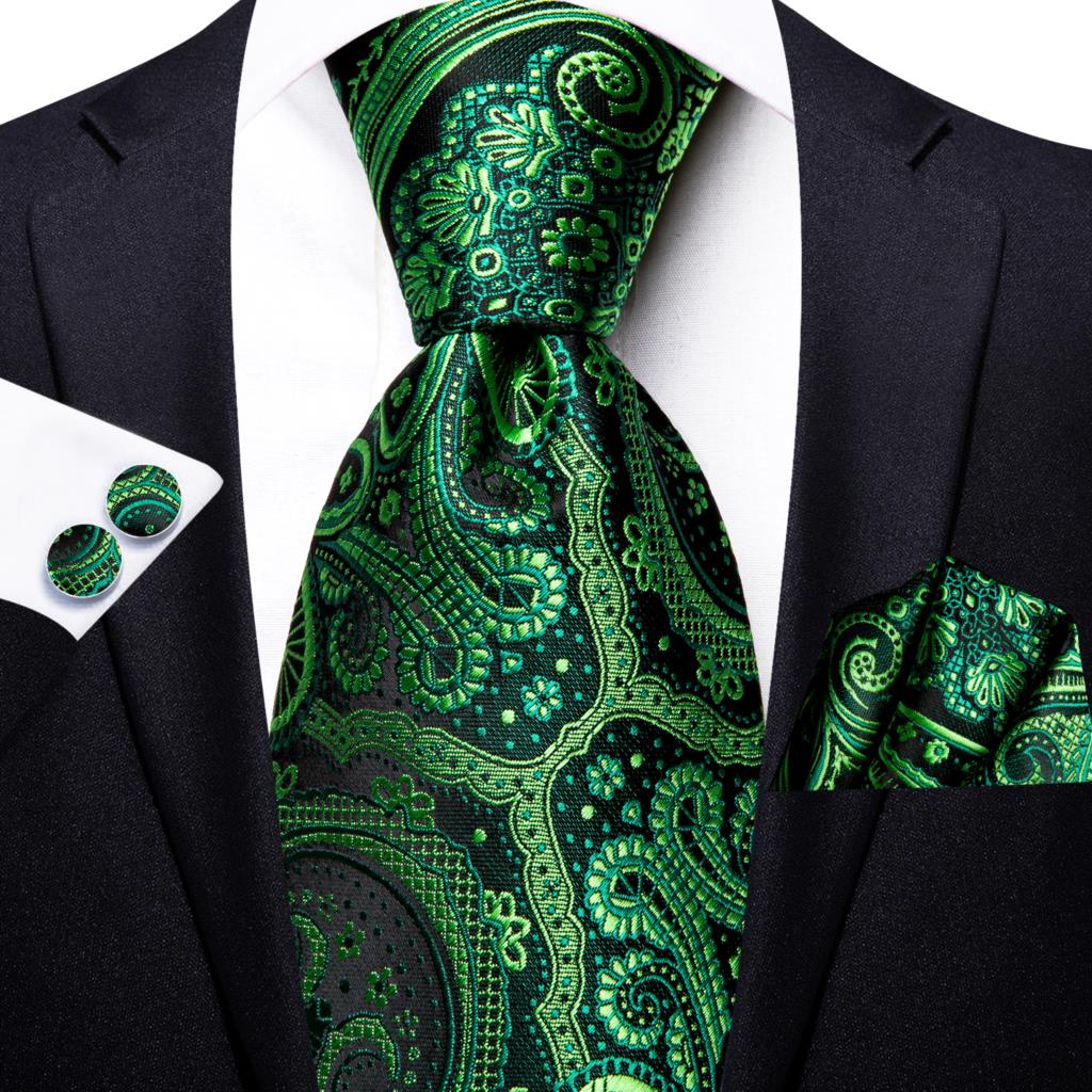 カシミア-グリーンのストライプのシルクネクタイ,男性用,ギフ - Silk Tie Striped のレビューと価格