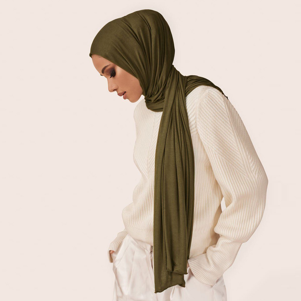 ヒジャーブ,イスラム教徒の女性のためのファッショナブルなコッ - Bandana Cotton のレビューと価格