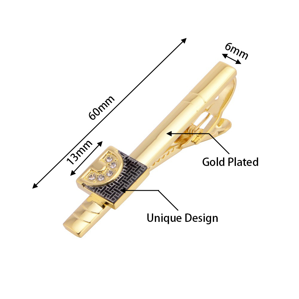 ゴールドトーン カフスボタン タイバーセット メンズ ビジネ - Tie Bar Set Gift のレビューと価格